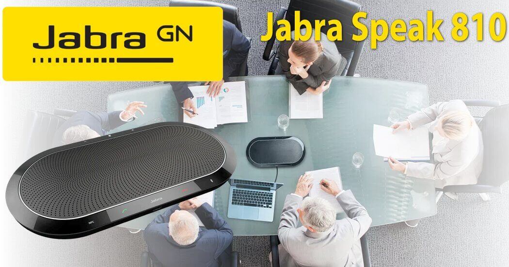 Jabra Speak 810 - USB & Bluetooth 4.1 Speakerphone for Unified